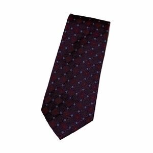 Hickey—Freeman Collection Tie Wine & Red Dots